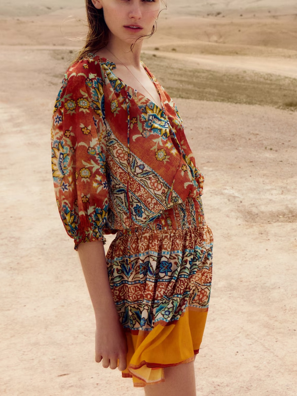 (size XS) NWT H&M oversized tunic dress - Picture 2 of 5